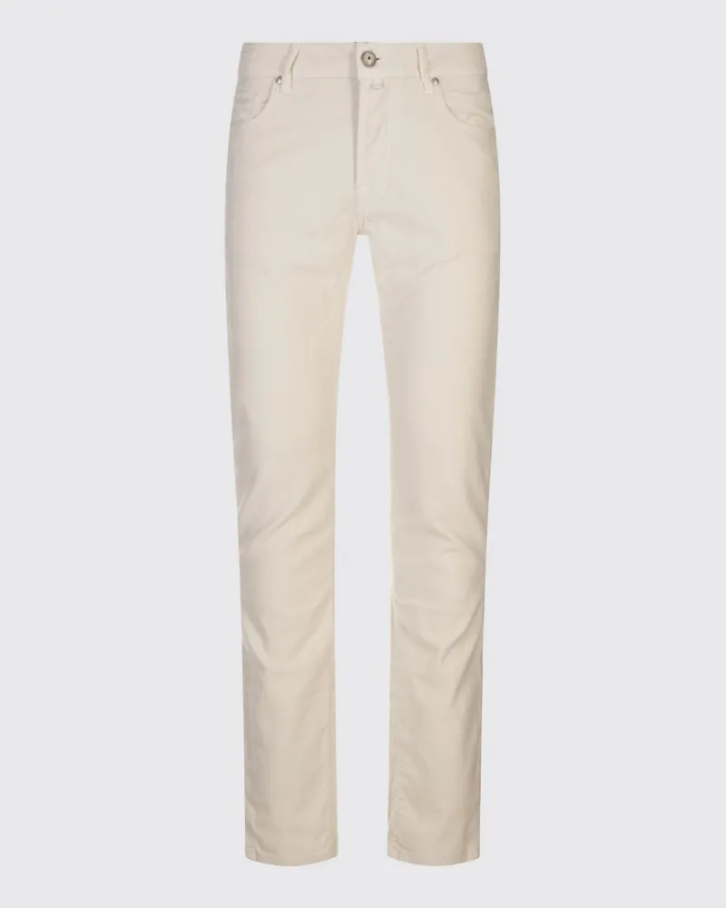 Jacob Cohën Hose herren Weiß