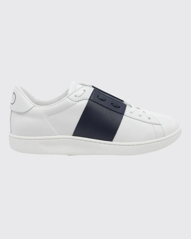 Valentino Garavani Open-Sneaker aus Kalbsleder mit VLogo Signature Weiss