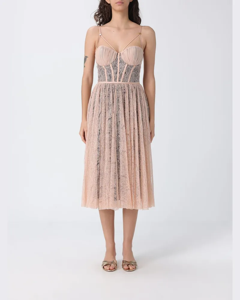 Elisabetta Franchi Kleid damen Nude
