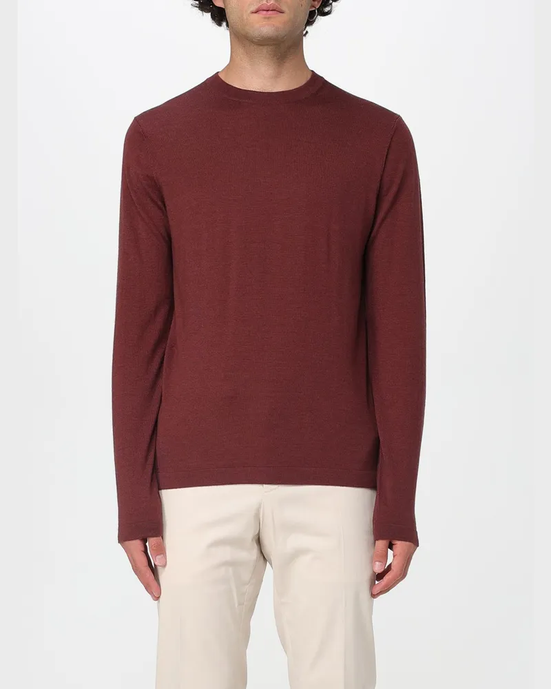 Brooksfield Pullover herren Burgunderrot