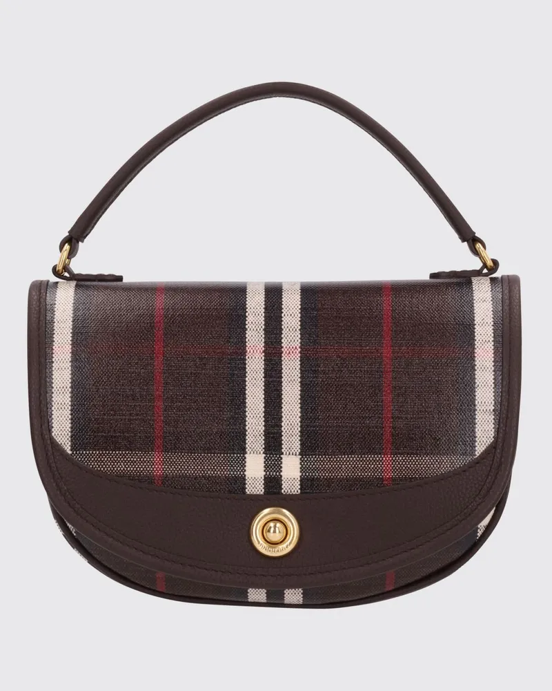 Burberry Handtasche damen Burgunderrot