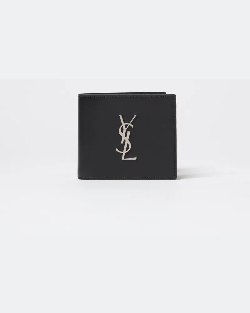 Saint Laurent Portmonnaie herren Schwarz