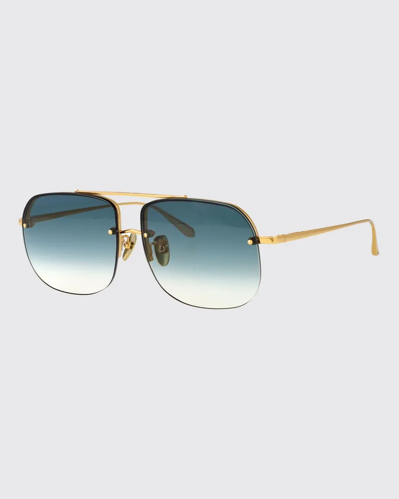 Linda Farrow Sonnenbrille herren Gold