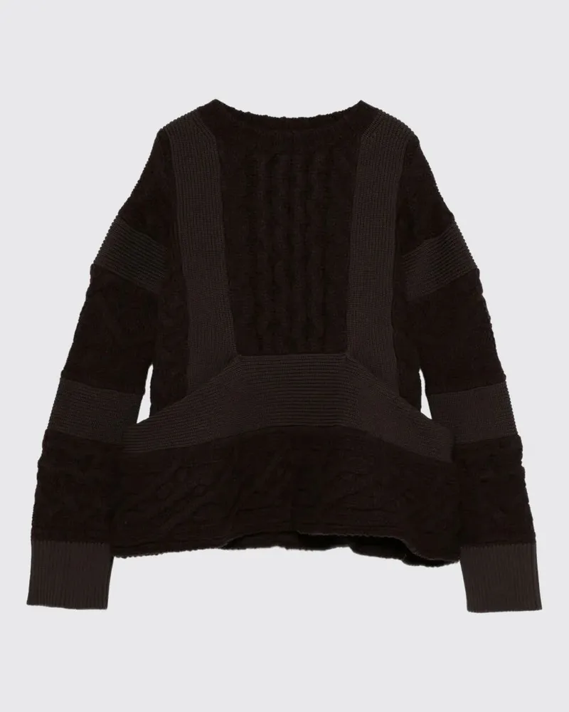 Sacai Pullover damen Braun