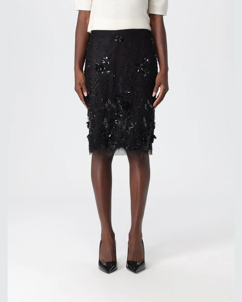Semicouture Rock damen Schwarz