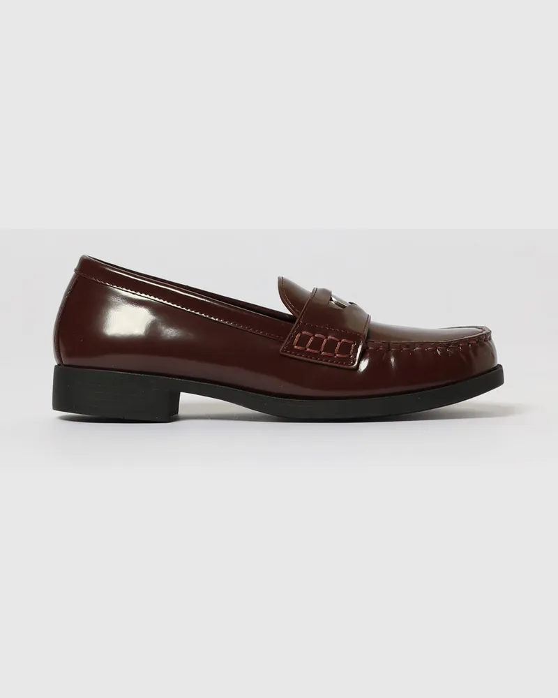 Moschino Schnrschuhe damen Violett
