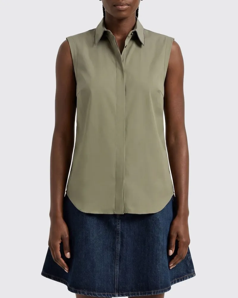 Brunello Cucinelli Hemdbluse damen Grün