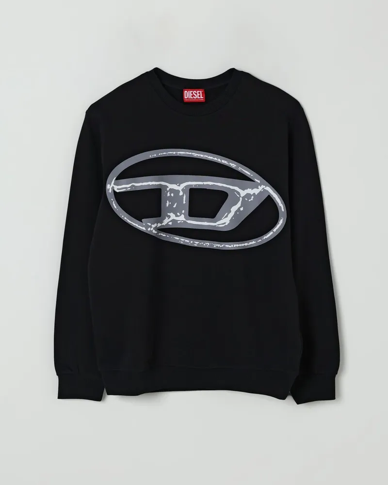Diesel Pullover kinder Schwarz