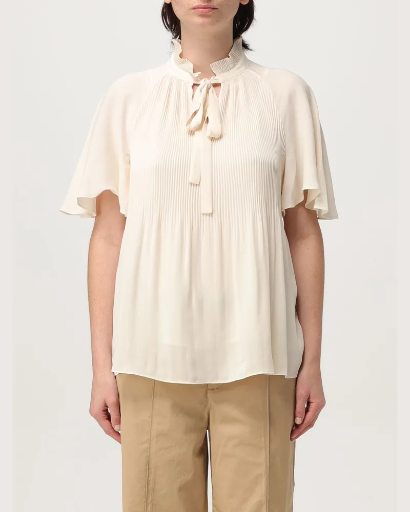 Ralph Lauren Hemdbluse damen Beige