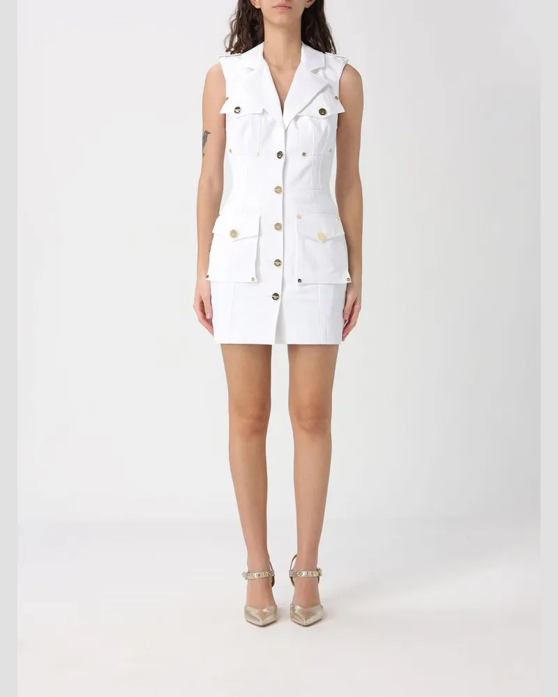 Elisabetta Franchi Kleid damen Weiß