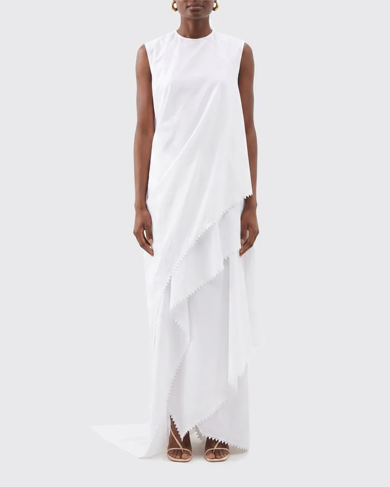 Jacquemus Kleid damen Weiß