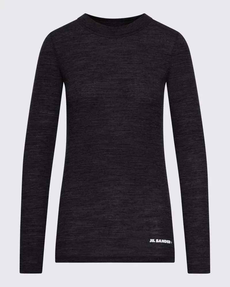 Jil Sander T-shirt damen Schwarz