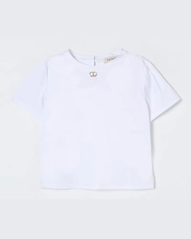Twin-Set T-shirt kinder Weiß
