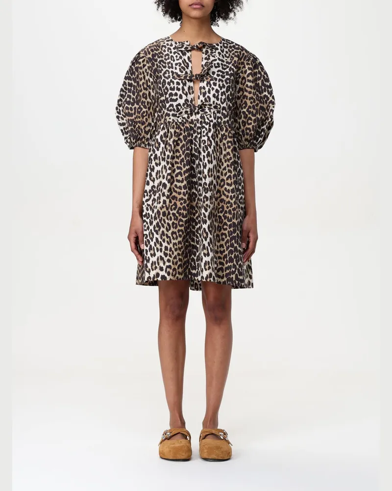 Ganni Kleider damen Braun