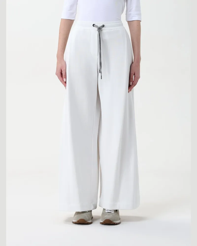 Brunello Cucinelli Hose damen Weiß
