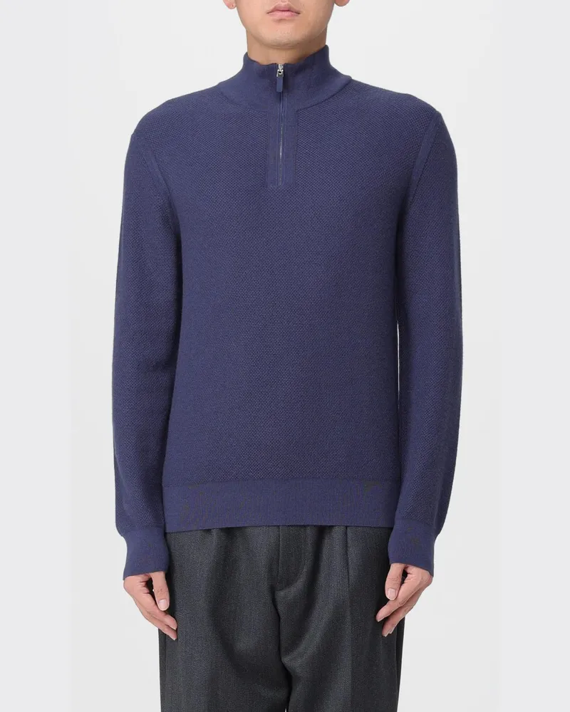 Ermenegildo Zegna Pullover herren Blau