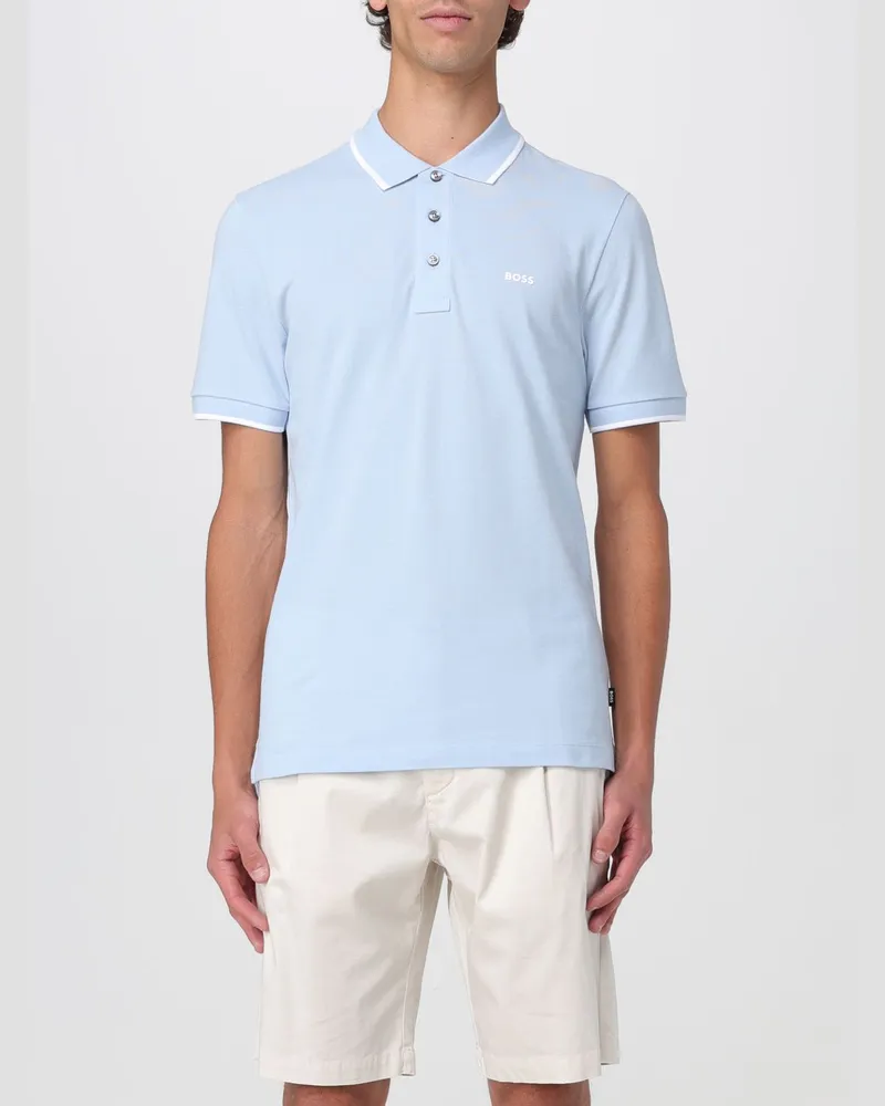 HUGO BOSS Polo herren Hellblau