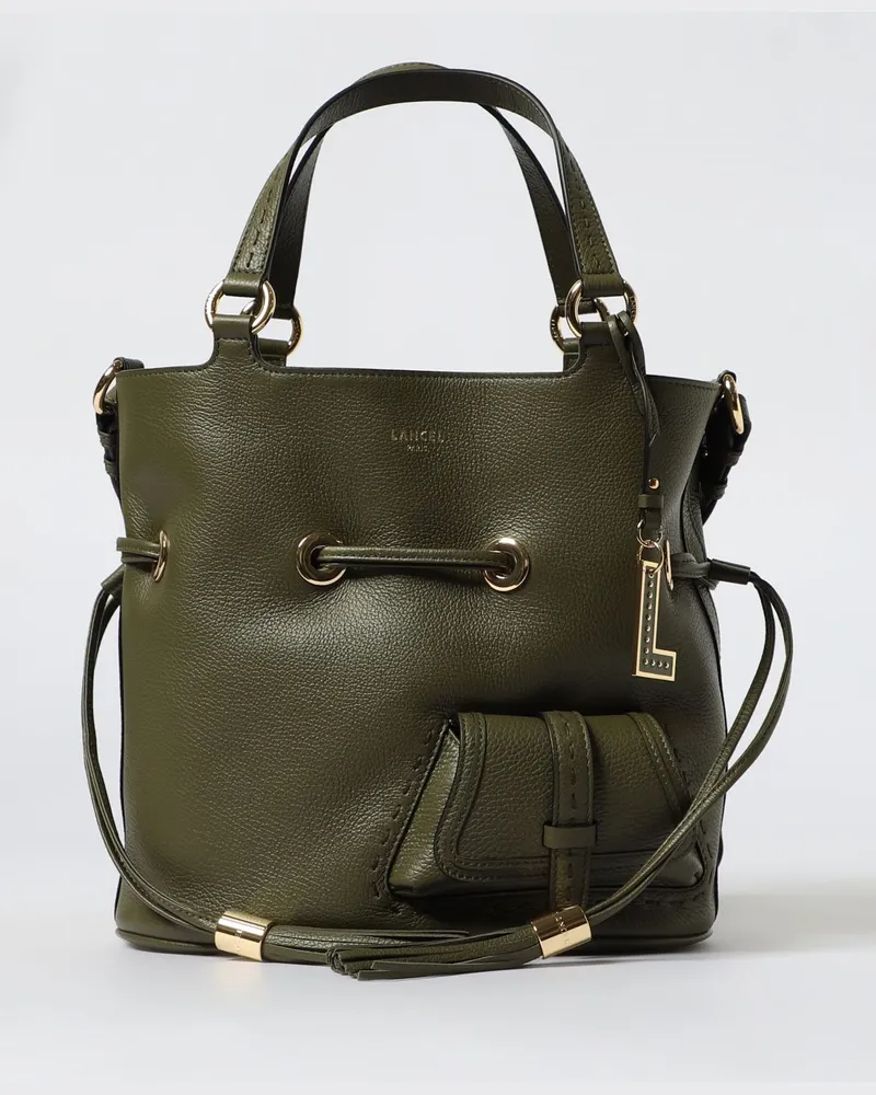 Lancel Schultertasche damen Kaki