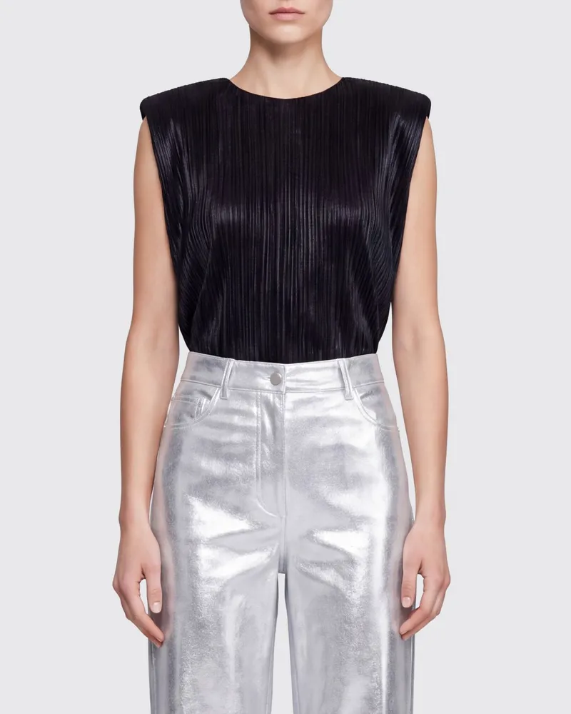 forte_forte Top damen Schwarz