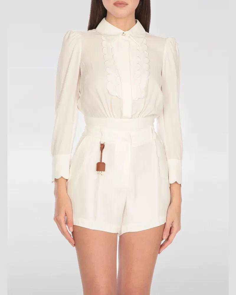 Elisabetta Franchi Hemdbluse damen Ivory