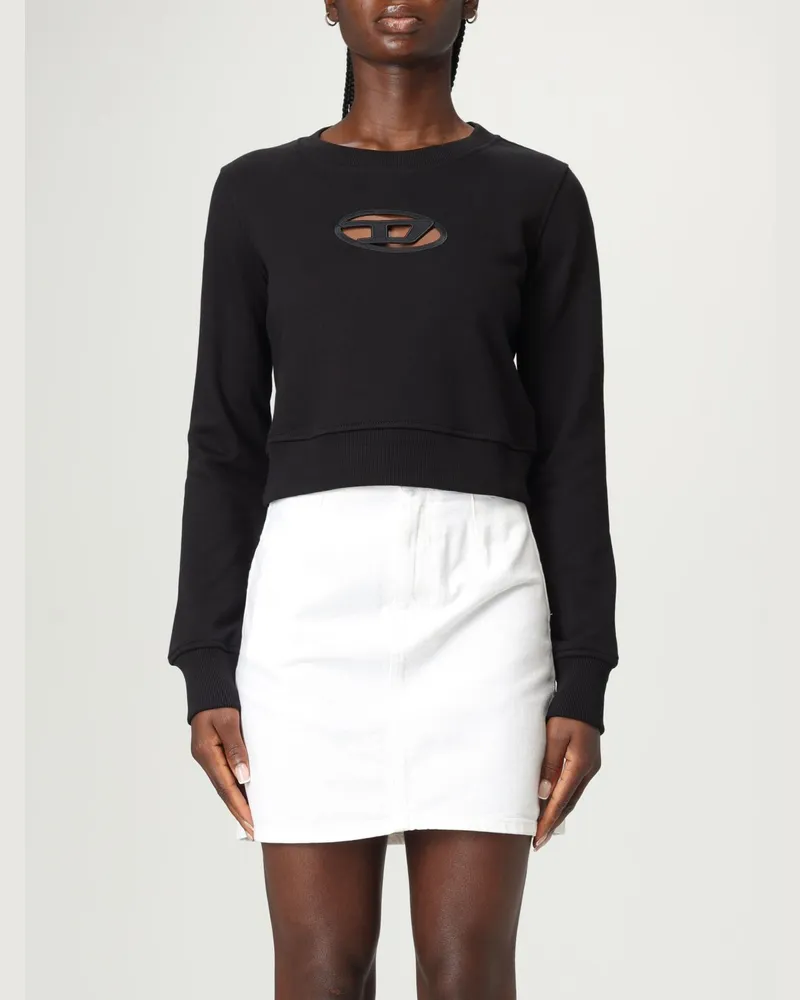 Diesel Sweatshirt damen Schwarz