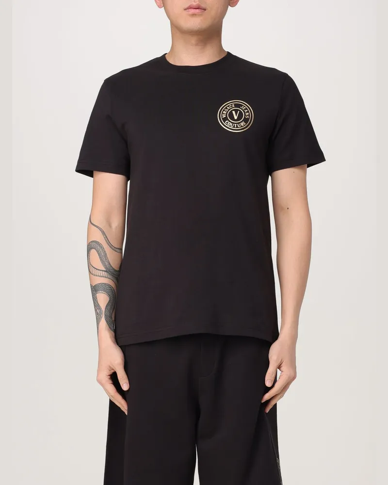 Versace Jeans T-shirt herren Schwarz