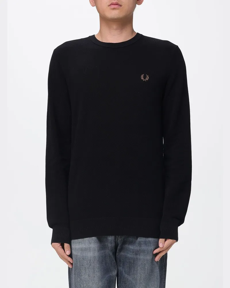 Fred Perry Pullover herren Schwarz