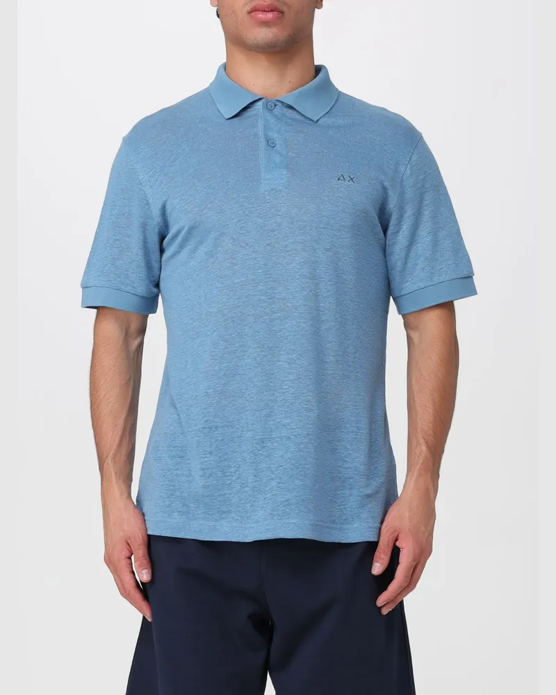 Sun68 T-shirt herren Hellblau