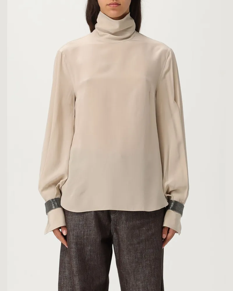 Brunello Cucinelli Top damen Yellow