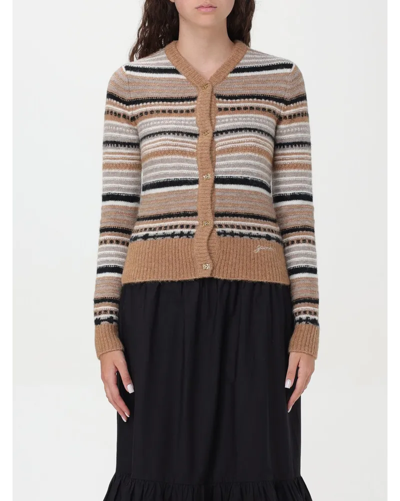 Ganni Pullover damen Braun
