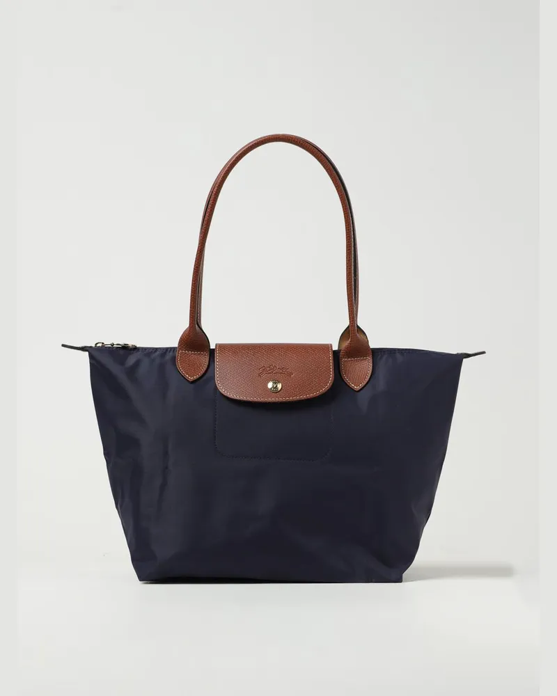 Longchamp Schultertasche damen Navy