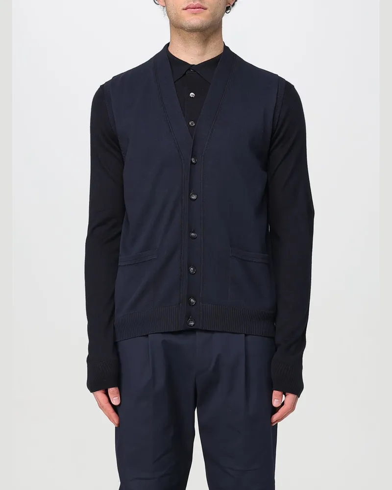 Alpha Studio Mantel herren Blau