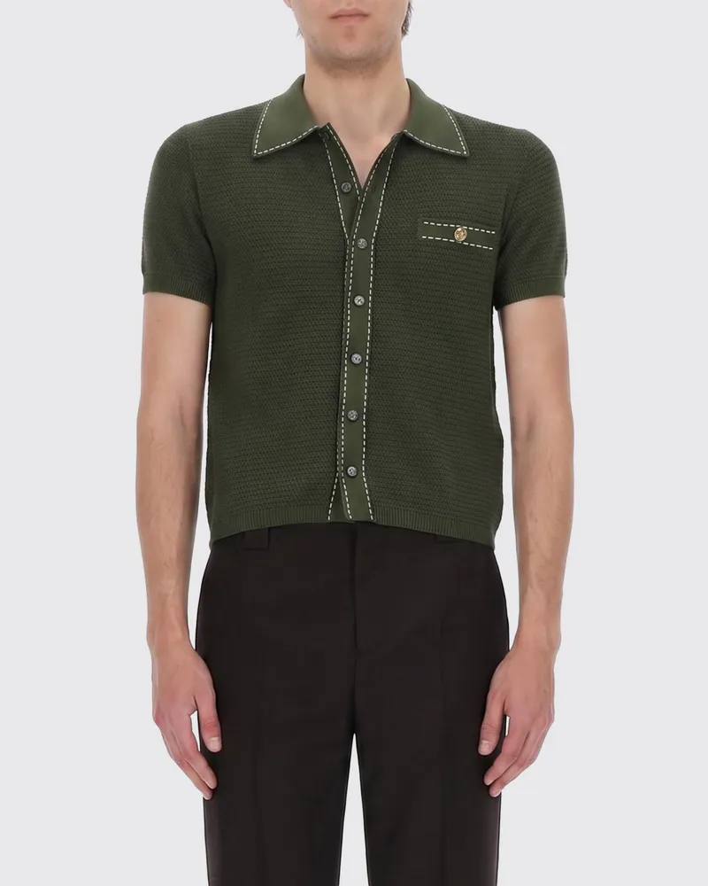 Versace T-shirt herren Grün