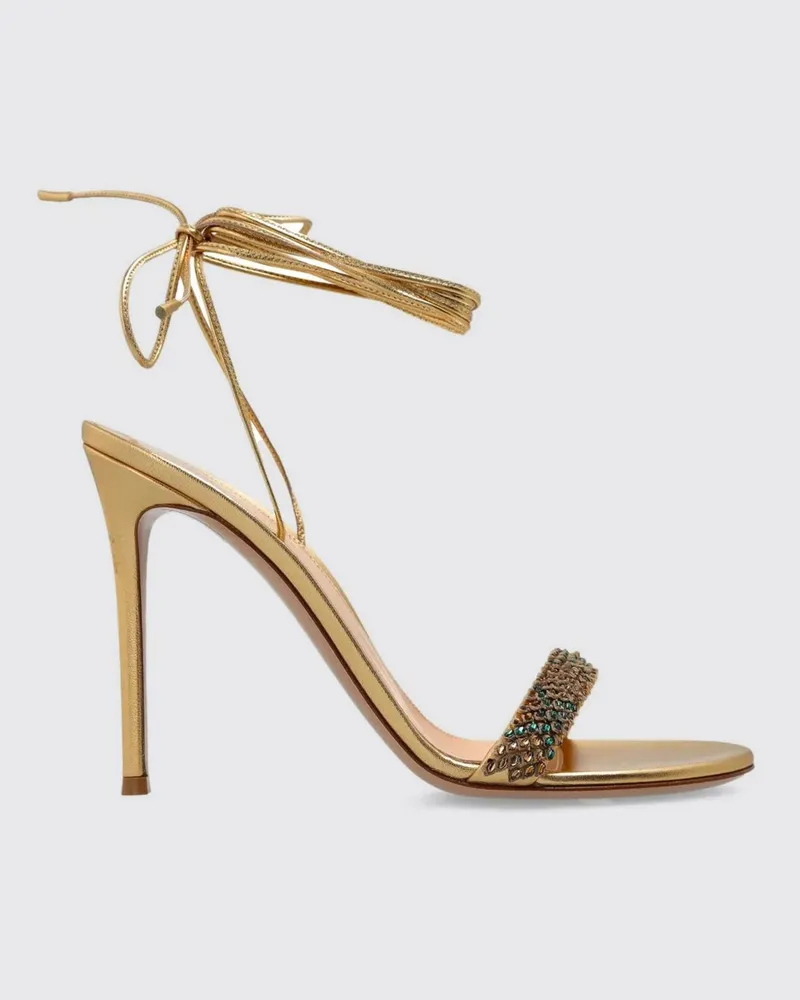 Gianvito Rossi Sandalen mit absatz damen Gold