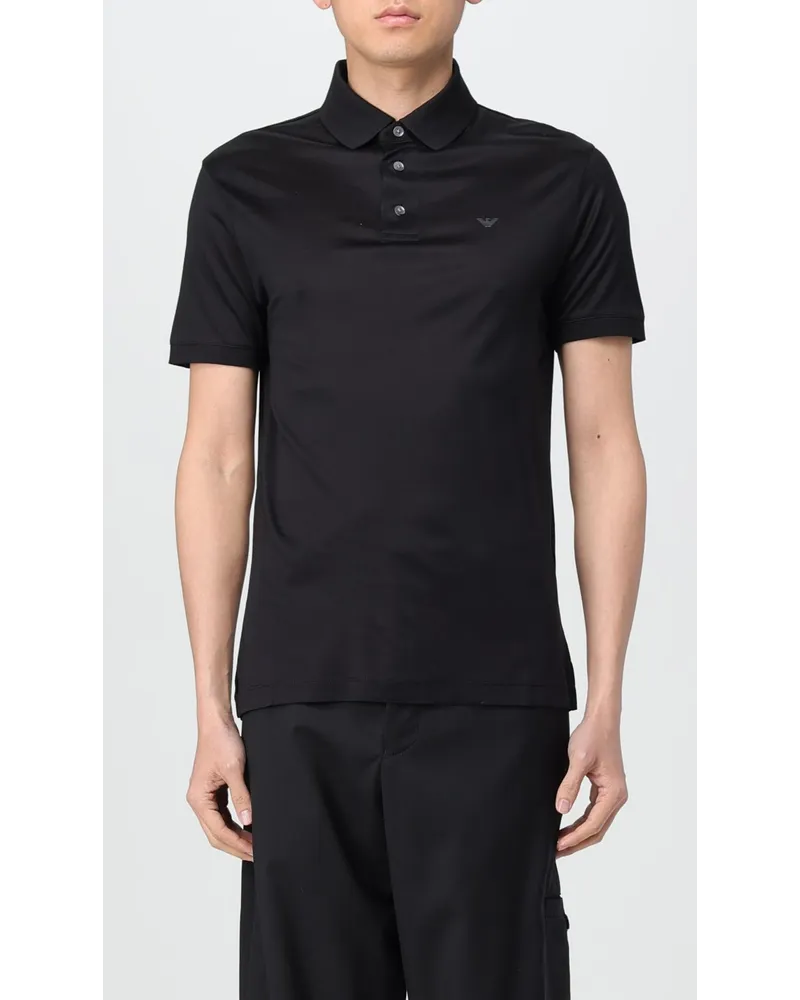 Emporio Armani Polo herren Schwarz