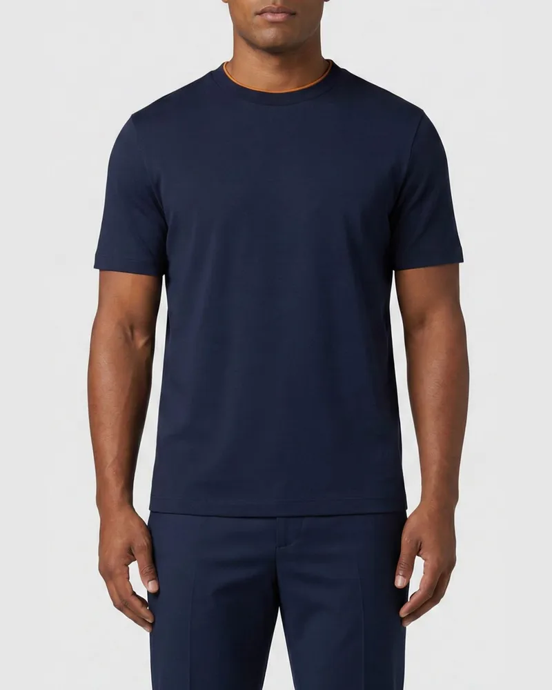 HUGO BOSS T-shirt herren Blau