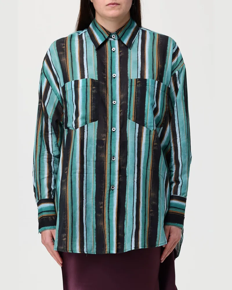 Pinko Hemdbluse damen Grün