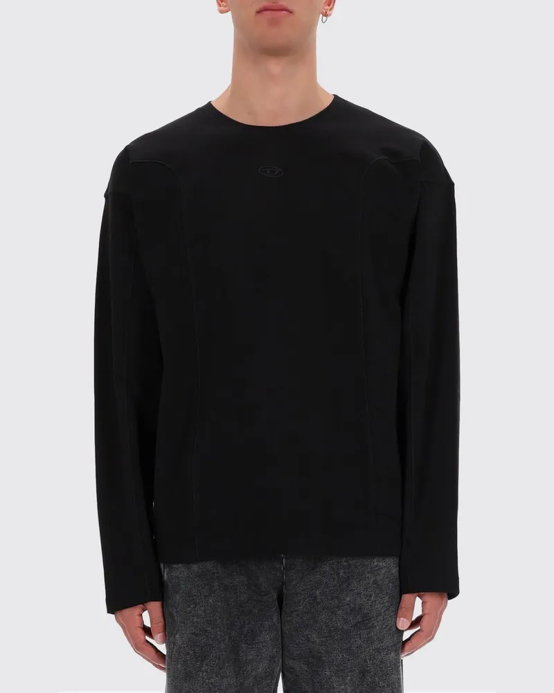 Diesel T-shirt herren Schwarz