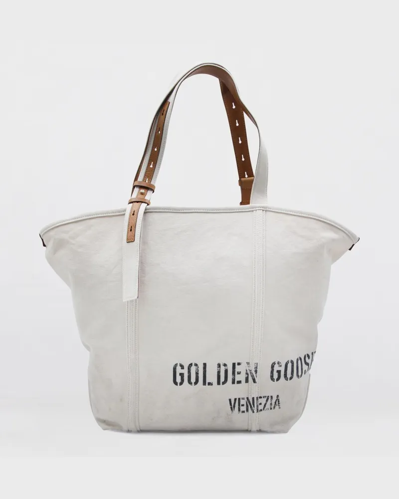Golden Goose Schultertasche damen Beige