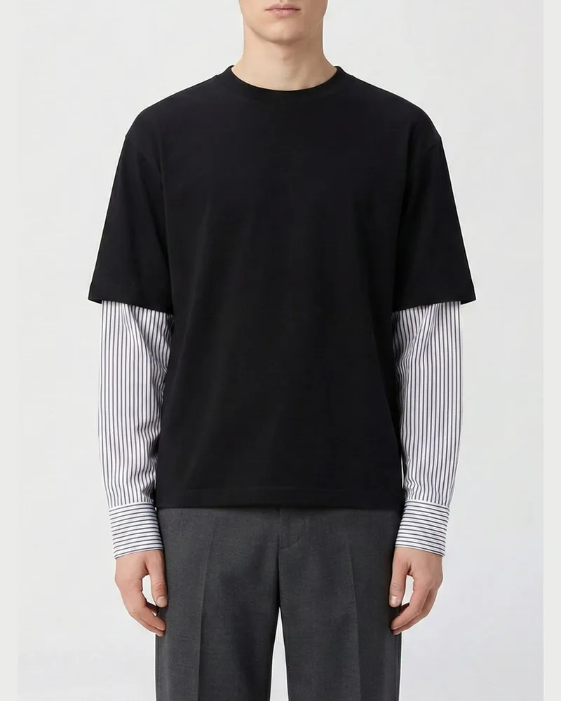 Jil Sander T-shirt herren Schwarz