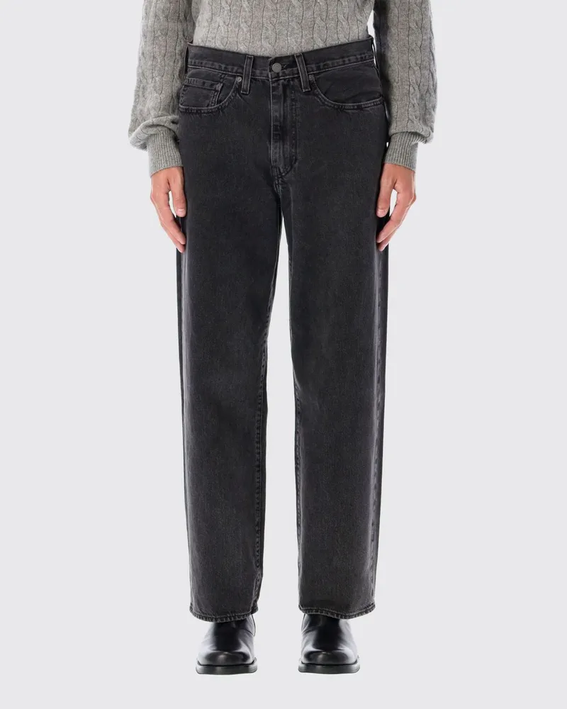 Levi's 578™ Wide-Leg Jeans aus Stretch-Denim mit mittlerer Leibhöhe Schwarz