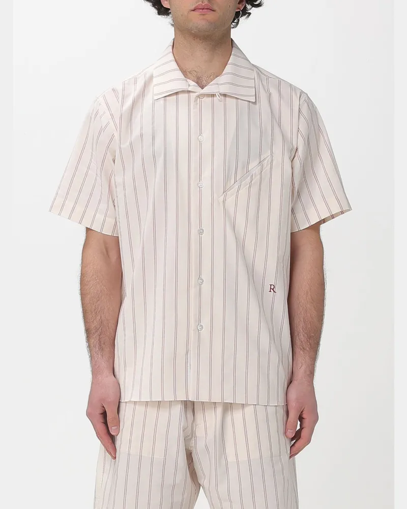 RANRA Hemd herren Weiß