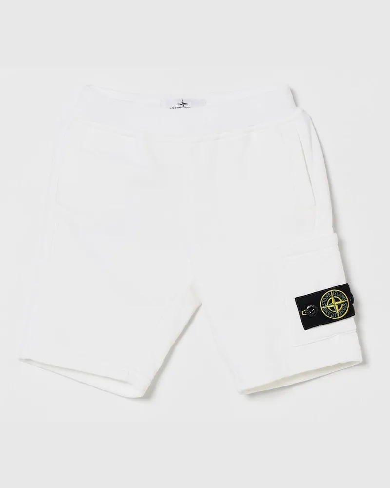 Stone Island Shorts kinder Weiß
