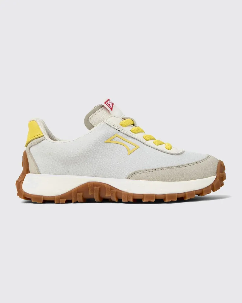 Camper Drift Trail Sneakers aus recyceltem Stoff und Wildleder Grau