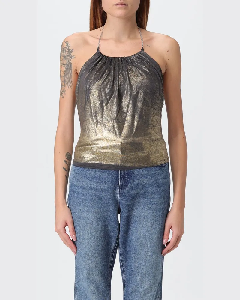 Diesel Top damen Silber