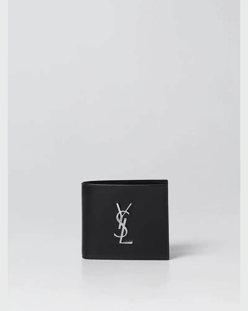 Saint Laurent Portmonnaie herren Schwarz