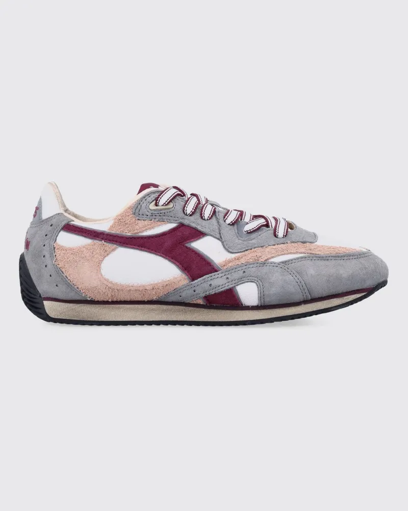 Diadora Sneakers herren Burgunderrot