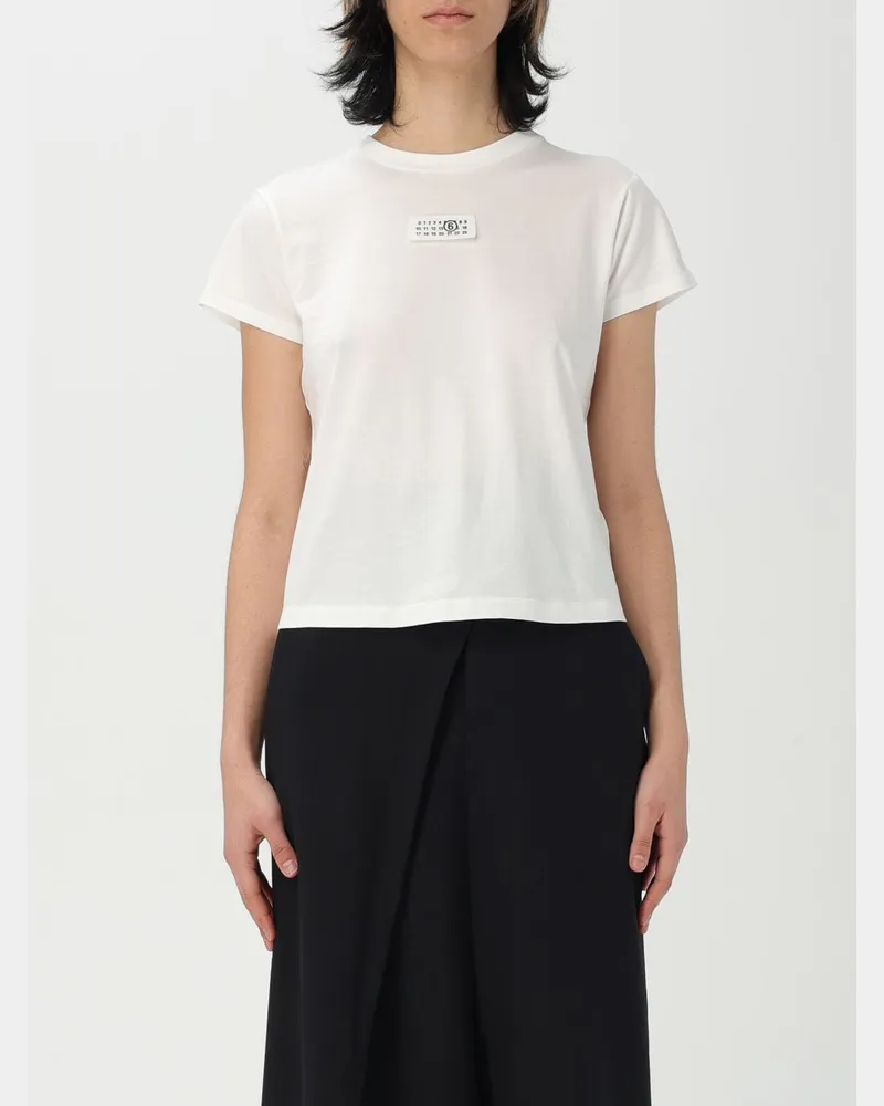 Maison Margiela T-shirt damen Weiß