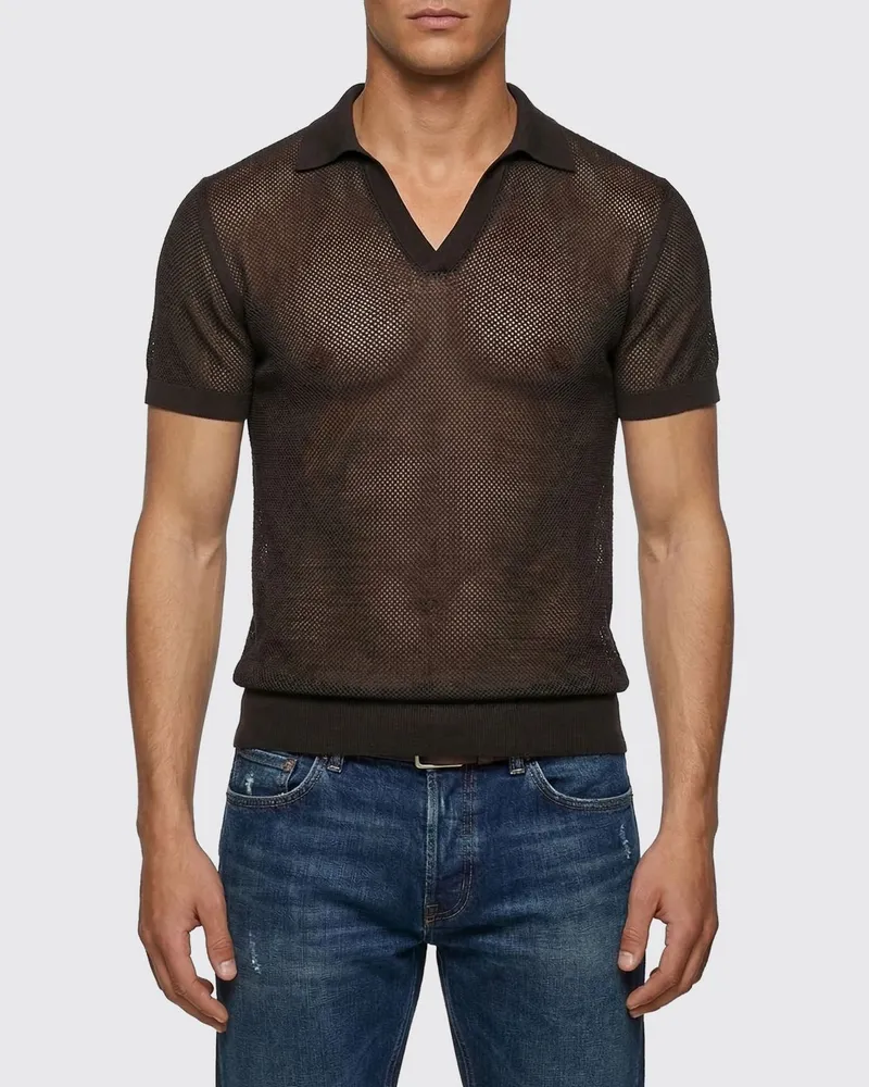 Tom Ford Polo herren Braun