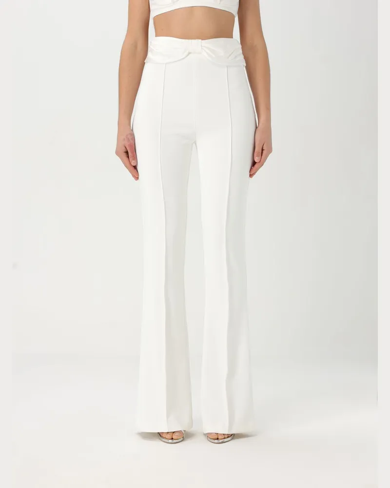 Elisabetta Franchi Hose damen Ivory
